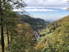 Klaras Höhe: Blick auf Lerbach, Osterode bis zum Weserbergland