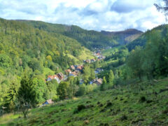 Blick vom Rohrmanns-Blick auf Oberlerbach