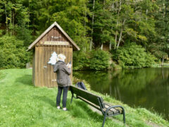 Mühlenteich mit Striegelhaus